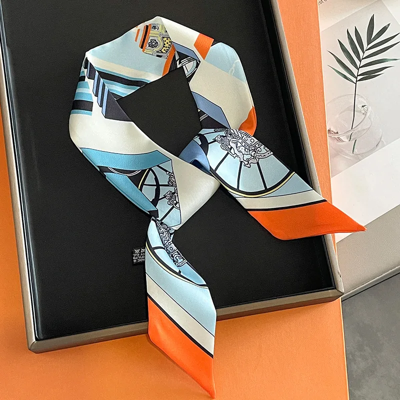 Accessories Brand For Women - Luksusowa marka torba z nadrukiem szalik