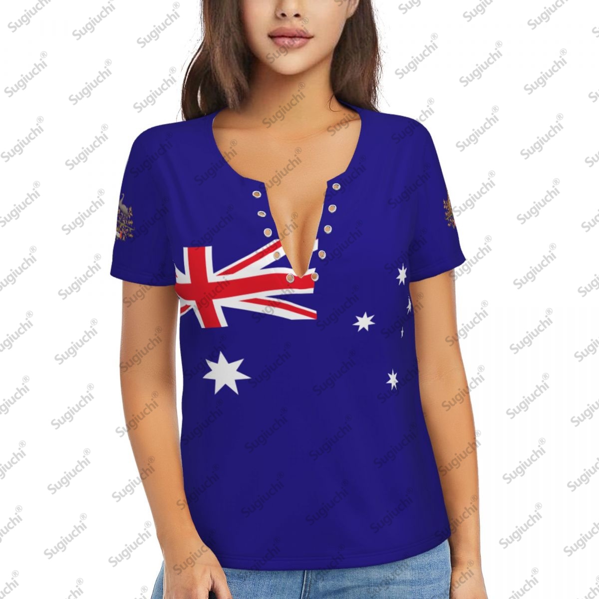 Women'S Accessories Australia - Koszulki damskie z krótkim rękawem 3D