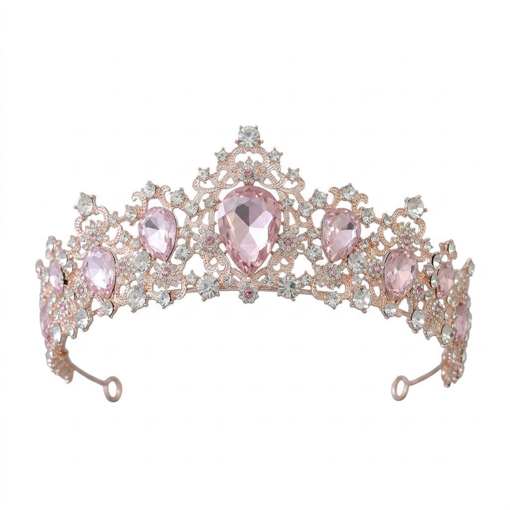 Women'S Wedding Accessories - Elegancka opaska do włosów typu tiara
