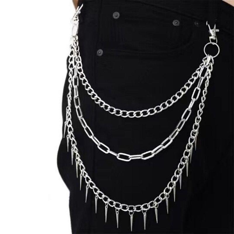 Women'S Jeans Accessories Chain - Warstwa 3 Punk Chain na dżinsach