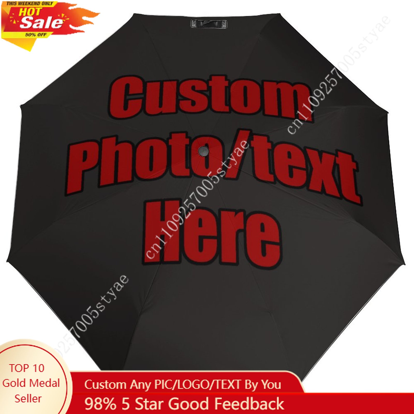 Women Accessories Logo Design - Parasol Samochodowy na Zamówienie Męski Damski