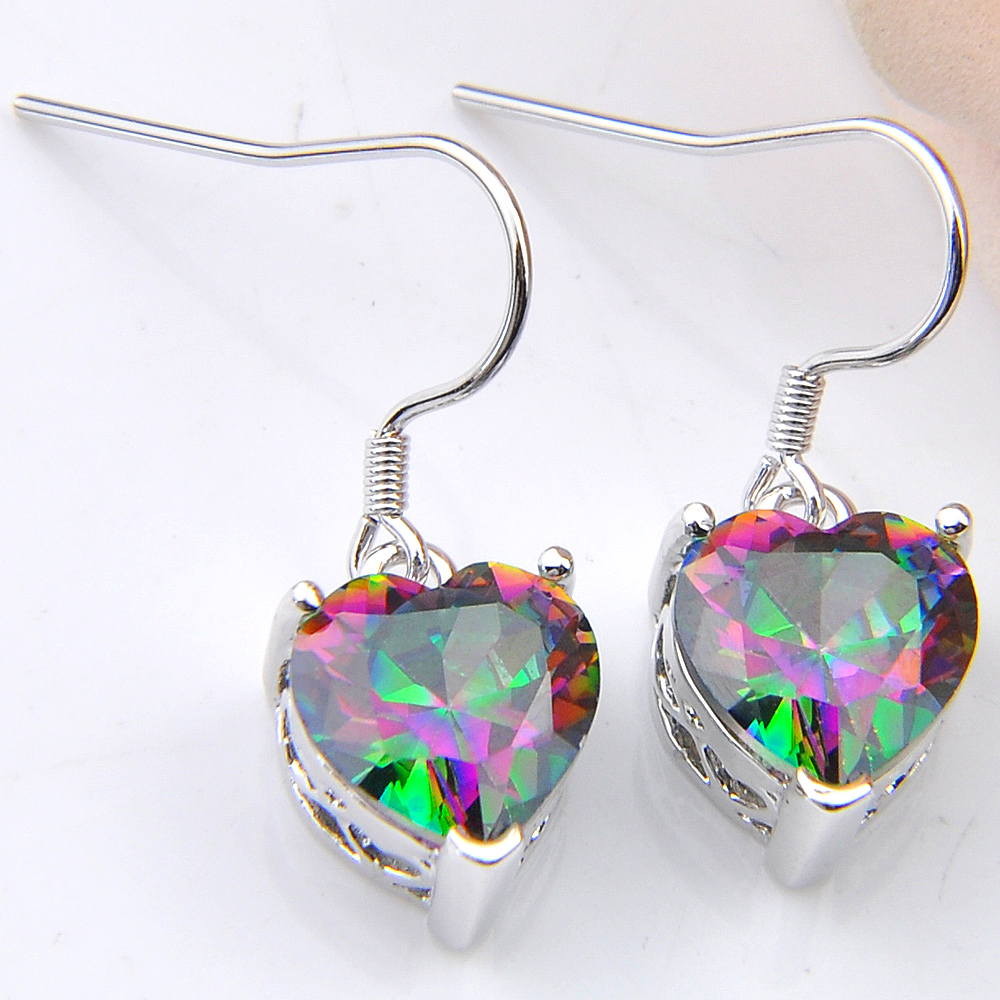 Women'S Accessories Australia - LuckyShine w kształcie serca Mystic Rainbow
