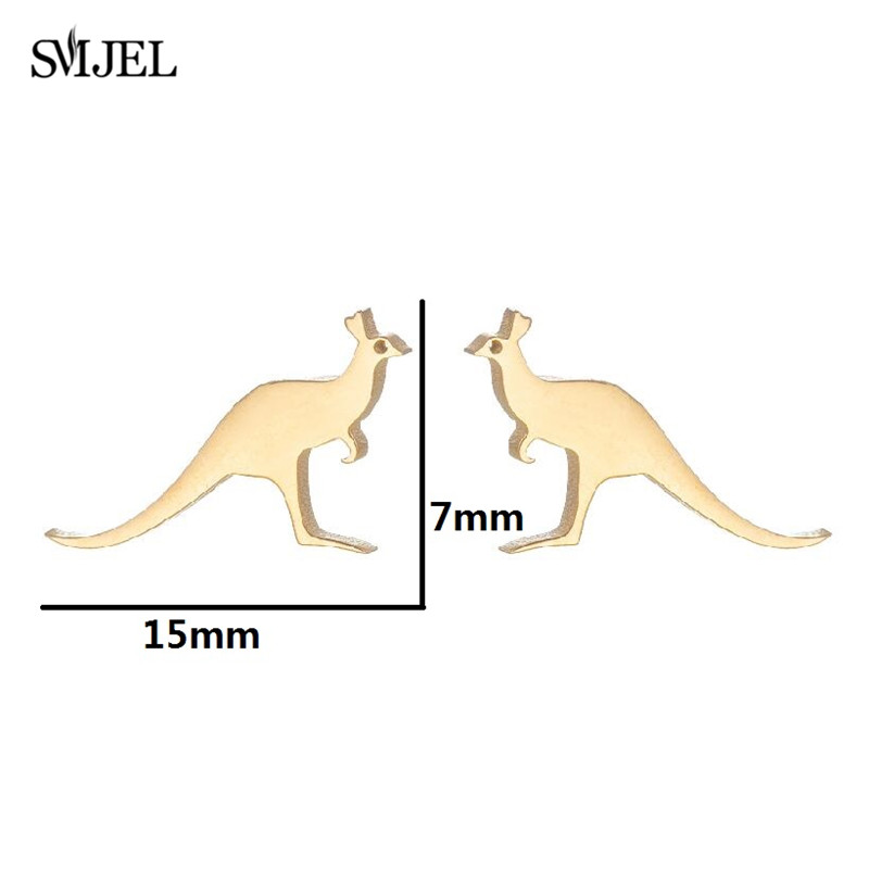 Mini Australia Kangaroo Kolczy – Women'S Accessories Australia recenzja i cena