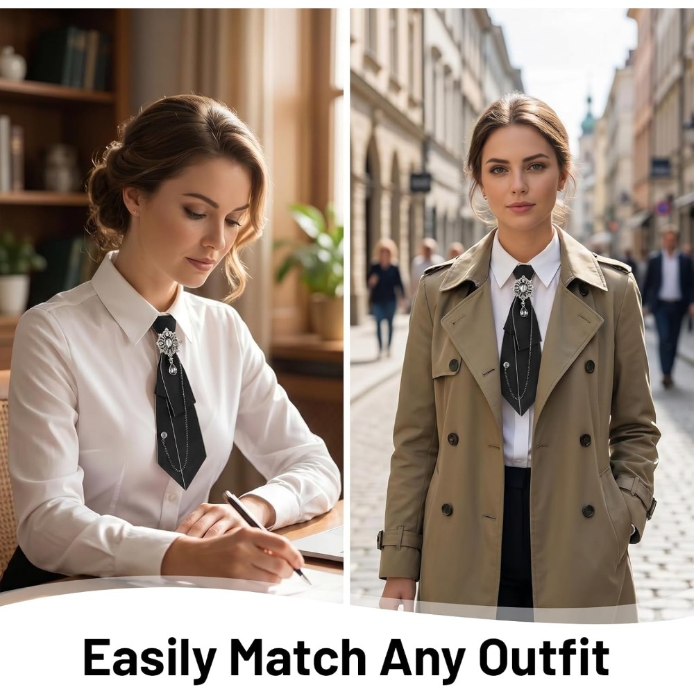 Kryształowe muchy z cyrkoniami – Women'S Vintage Accessories recenzja i cena