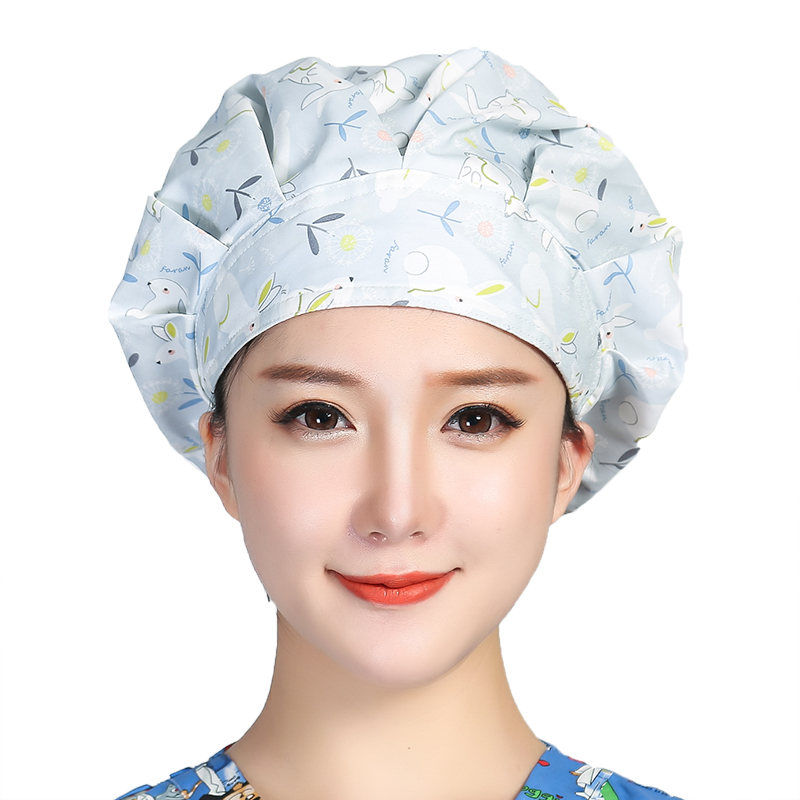 Bouffant Scrubs czapki Cartoon – Women'S Work Accessories recenzja i cena