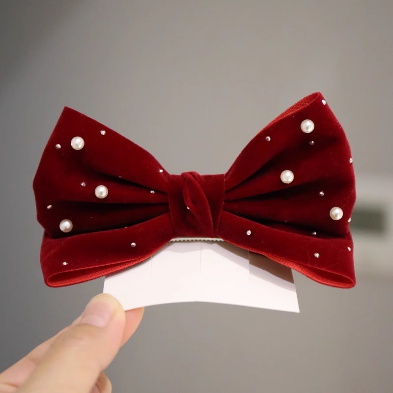 Nowa perłowa kokarda, ozdoba d – Accessories Brand For Women recenzja i cena