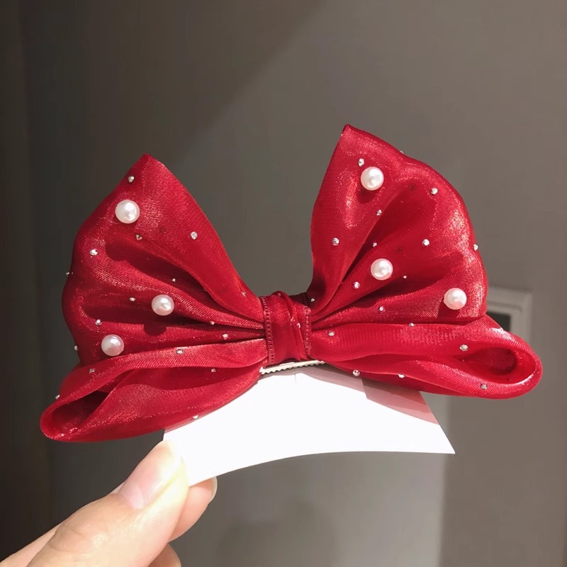 Nowa perłowa kokarda, ozdoba d – Accessories Brand For Women recenzja i cena