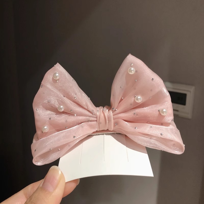 Nowa perłowa kokarda, ozdoba d – Accessories Brand For Women recenzja i cena