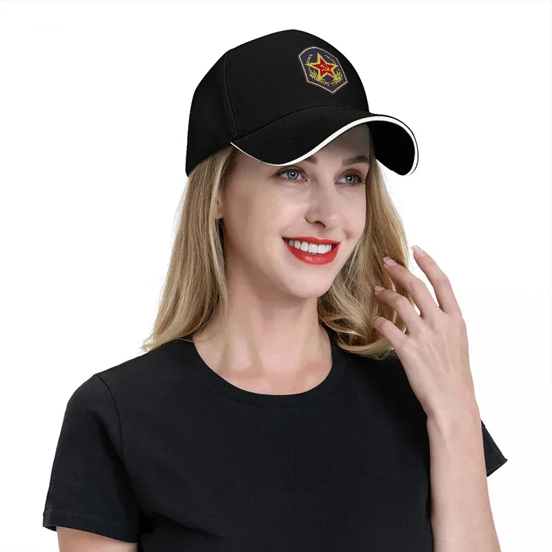 Czarna czapka baseballowa z no – Women Accessories Logo Design recenzja i cena