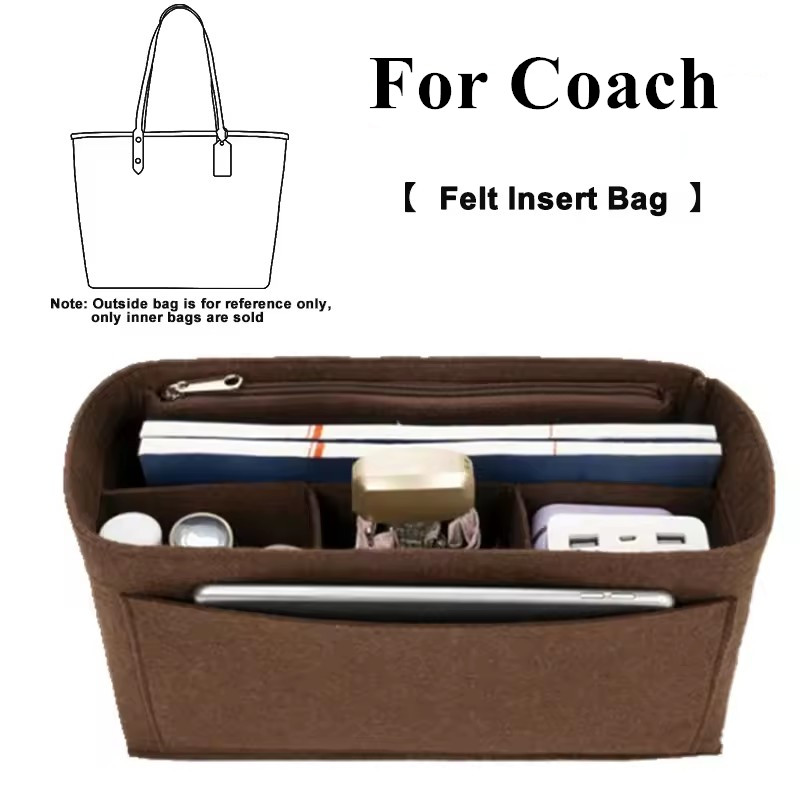 Organizer do torebki z filcu,  – Women'S Accessories Coach recenzja i cena
