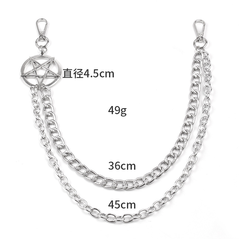 Breloczki Punk Metal Chain Pen – Women'S Jeans Accessories Chain recenzja i cena