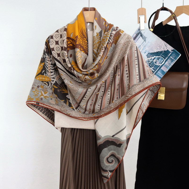 Zimowy luksusowy szal marki, d – Accessories Brand For Women recenzja i cena