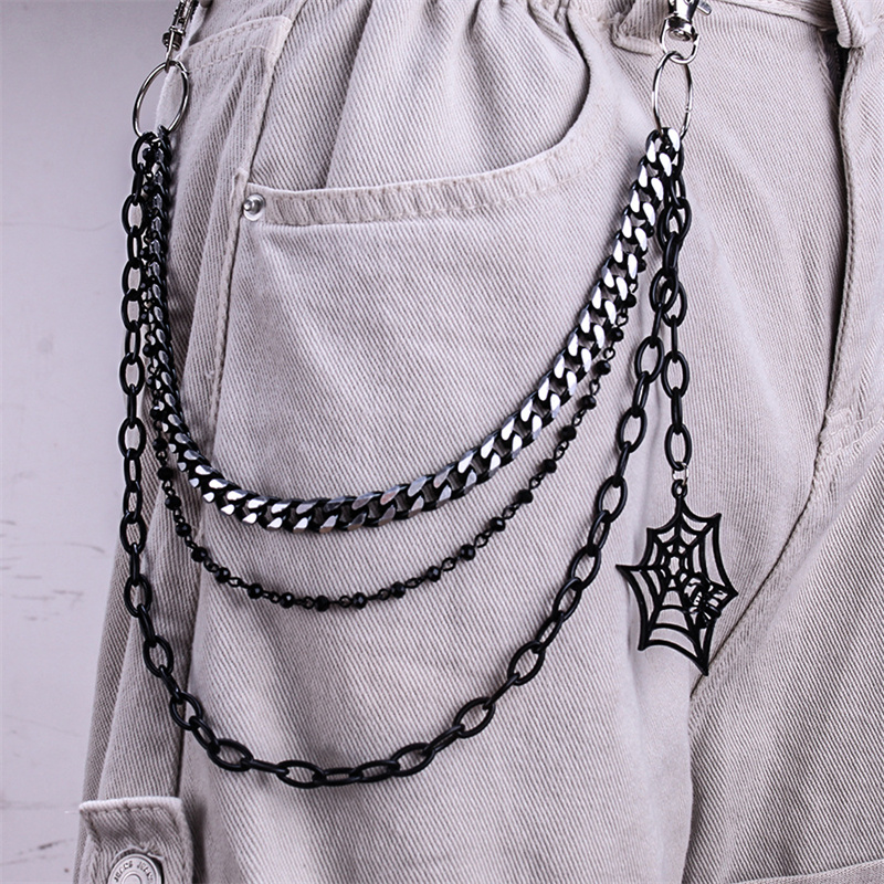 Prezenty na Halloween brelok P – Women'S Jeans Accessories Chain recenzja i cena