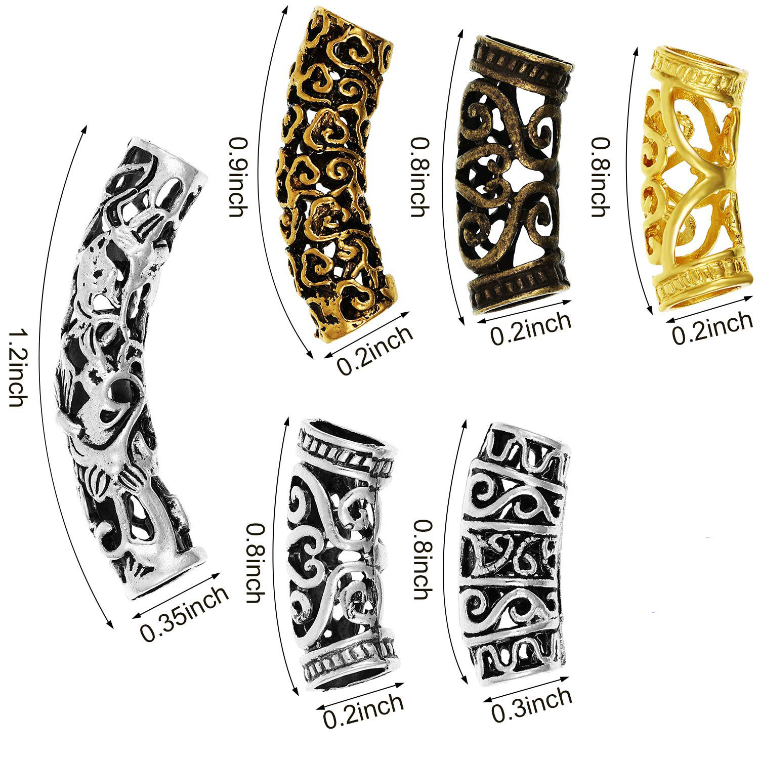 5 sztuk/worek Loc biżuteria do – Women'S African Accessories recenzja i cena