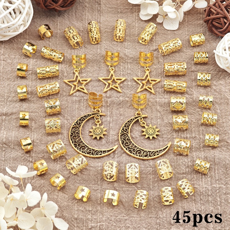 45 szt. Pierścieni do dredów z – Women'S African Accessories recenzja i cena