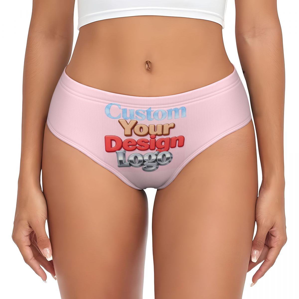 Damskie majtki z własnym nadru – Women Accessories Logo Design recenzja i cena
