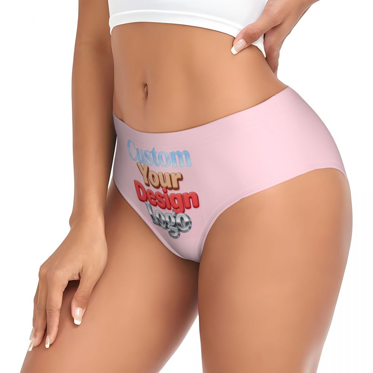 Damskie majtki z własnym nadru – Women Accessories Logo Design recenzja i cena