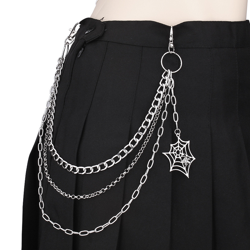 Moda Punk metalowy łańcuszek d – Women'S Jeans Accessories Chain recenzja i cena