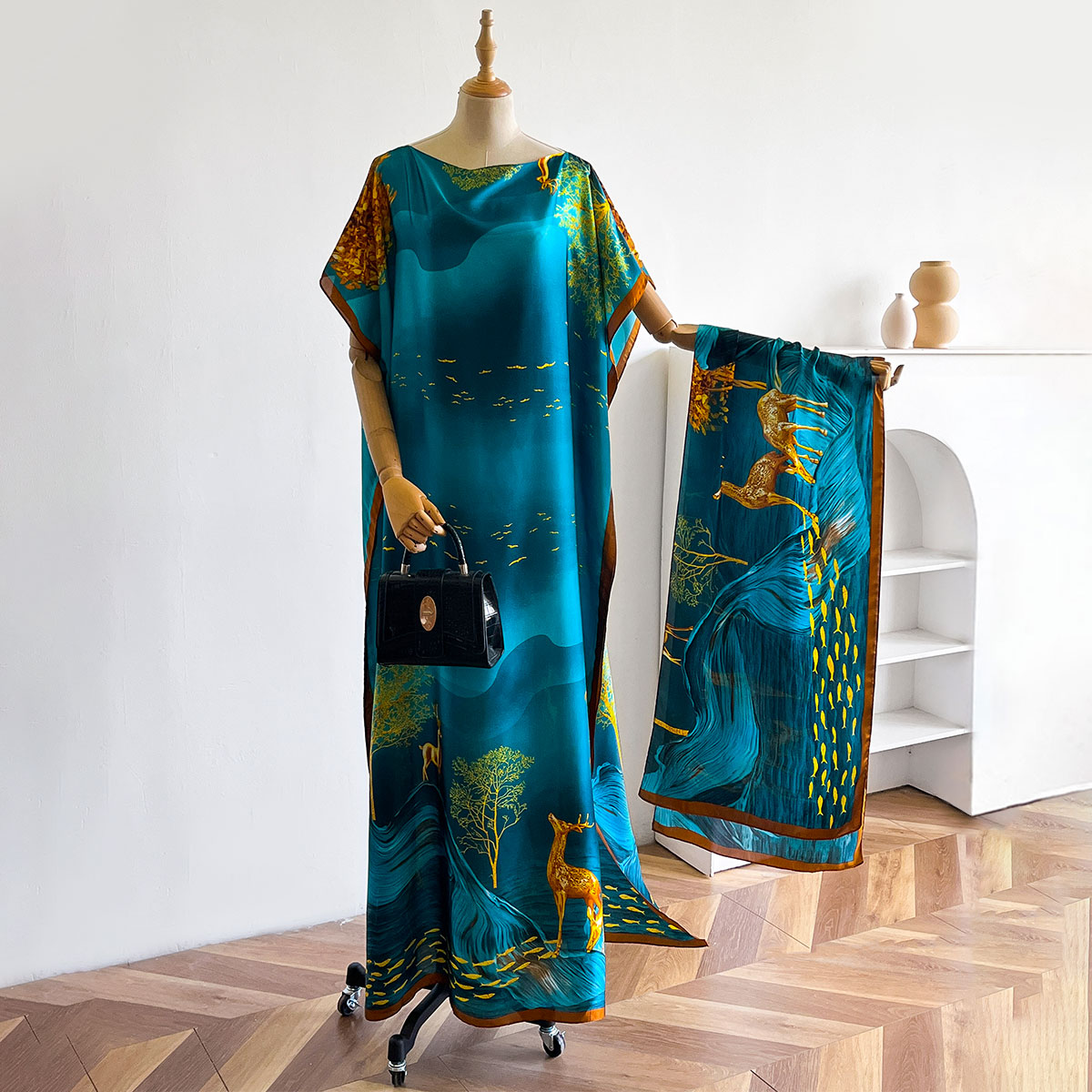 Długi szal damski Dubaj Fashio – Women'S African Accessories recenzja i cena