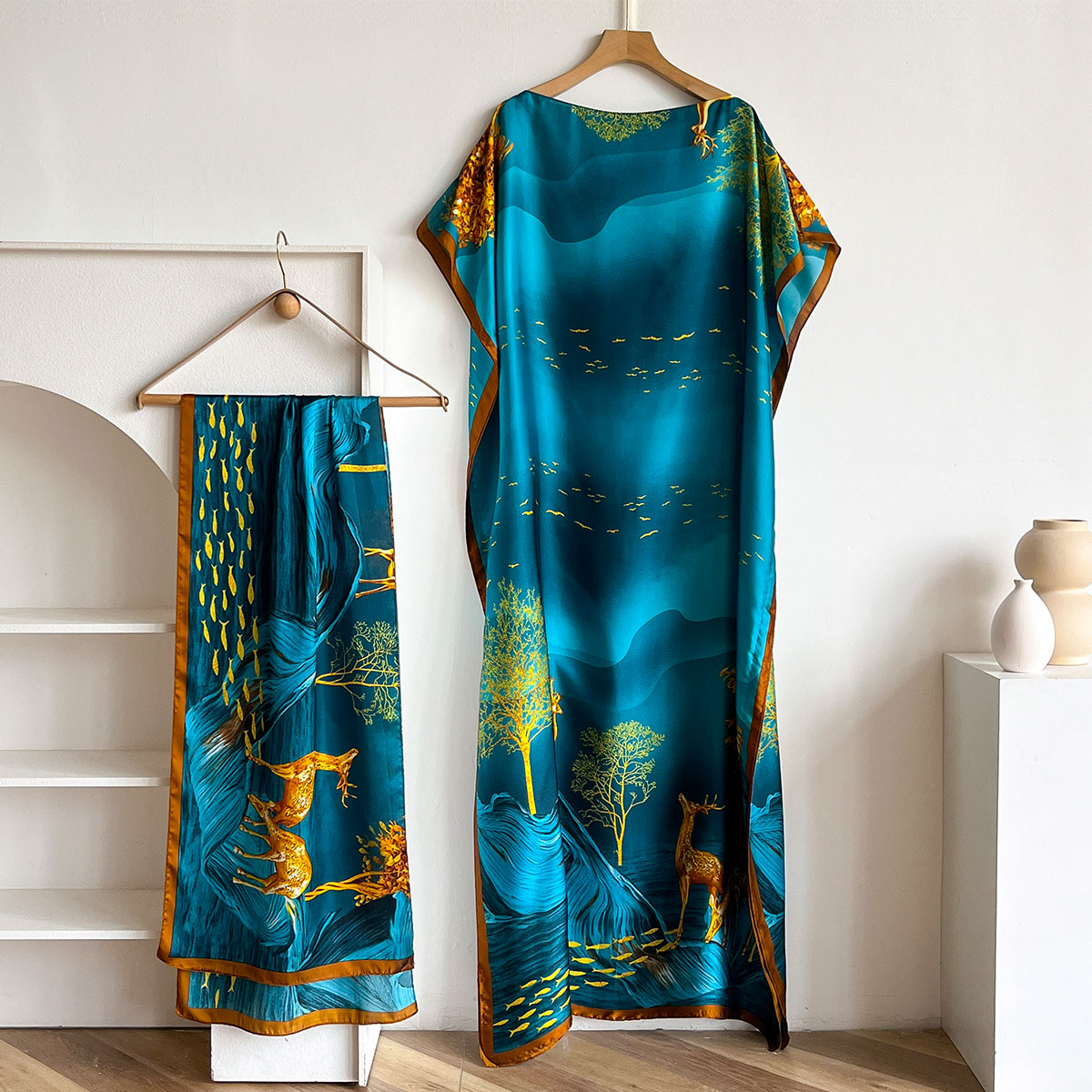 Długi szal damski Dubaj Fashio – Women'S African Accessories recenzja i cena