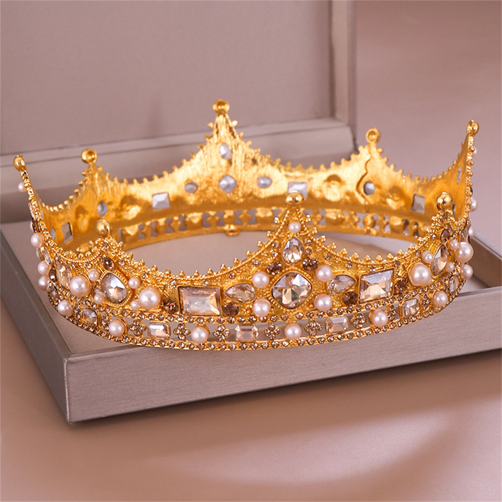 Aluminiowa Korona Tiara Retro  – Women'S Wedding Accessories recenzja i cena
